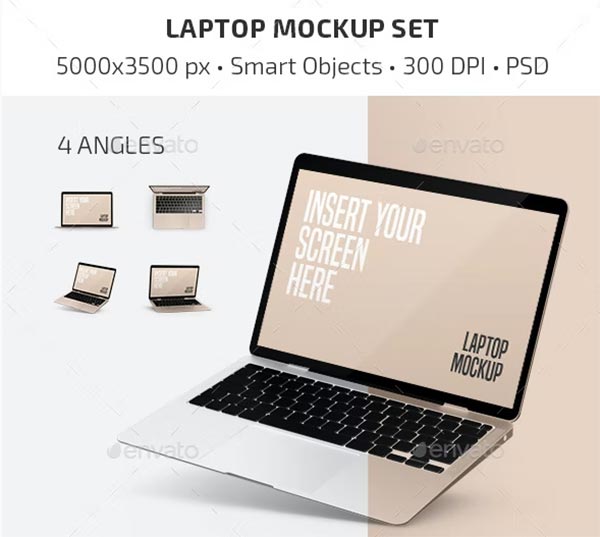 Laptop Mockup Set