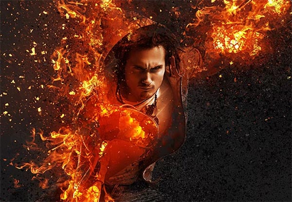 Fire & Ashes Vulcanum Photoshop Action