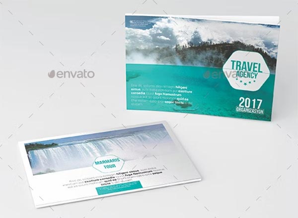 Creative Travel Agency Catalog & Brochure Design