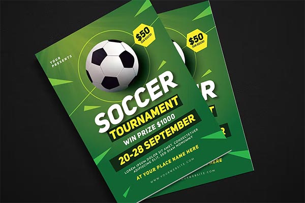 Soccer Tournament Event Flyer