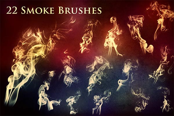 Smoke and Fire PNG Brushes