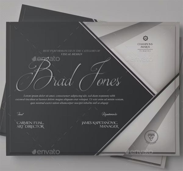 Multipurpose Modern Certificate Template