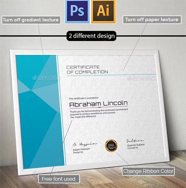 Modern Multipurpose Printble Certificate