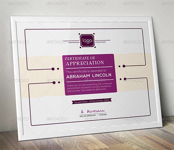 Modern Multipurpose Modern Certificate Templates