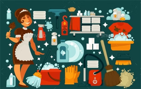 House Cleaning Service Promotional Banner