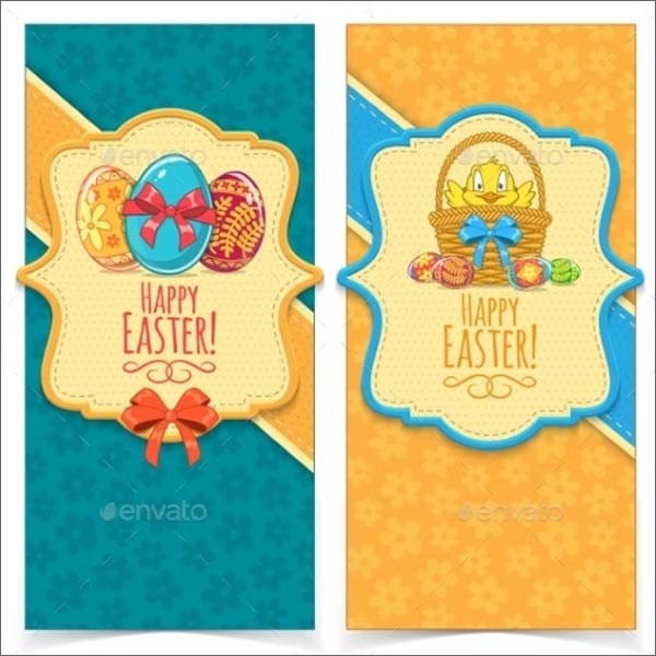 Easter Banners PSD Templates