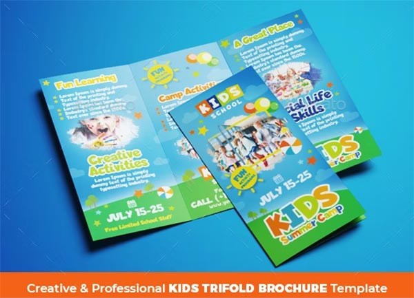 Kids Trifold Brochure