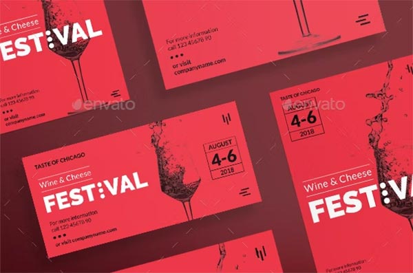 Wine Festival Flyers