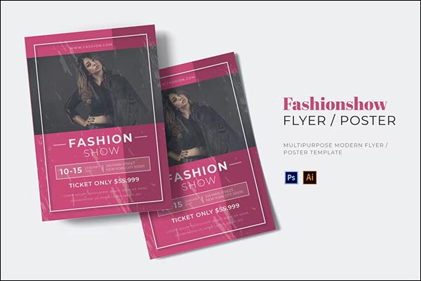 Fashion Show Customizable Flyer
