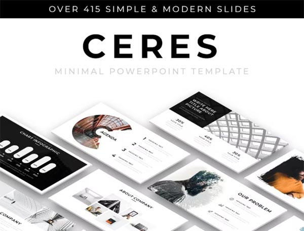 Ceres Minimal Powerpoint Template