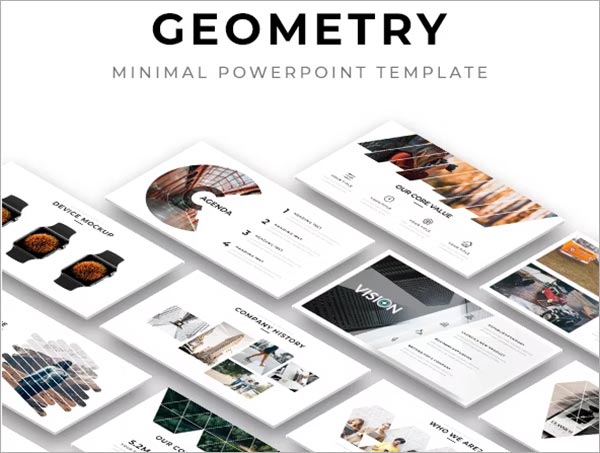 Geometry Minimal Powerpoint Template