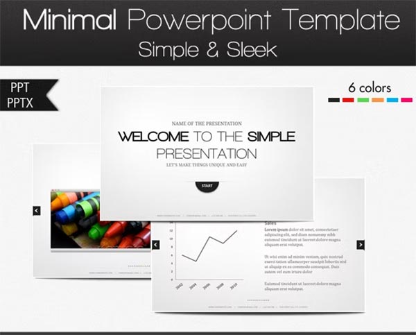 Minim Minimal Powerpoint Template