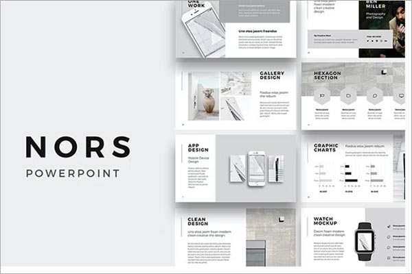 NORS Minimal Powerpoint Template