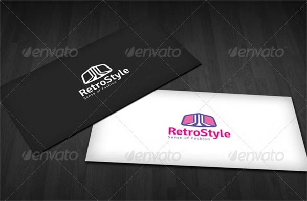 Retro Style Logo Template