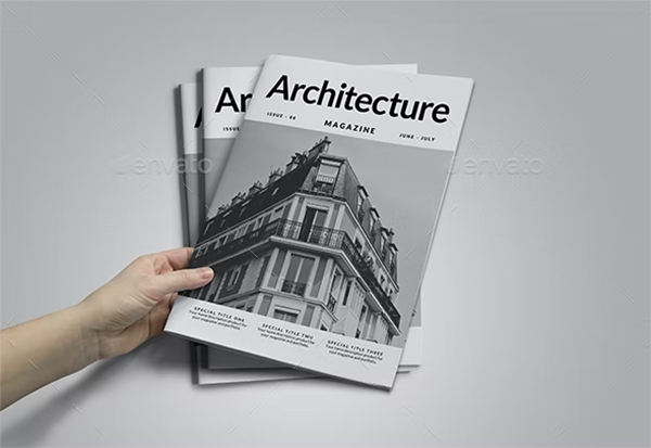 Architecture Photoshop Magazine Template