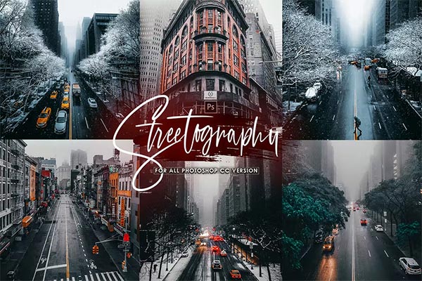 Streetography - STreet Photoshop Actions