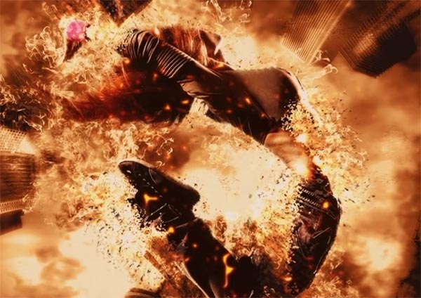 Fire Destruction Photoshop Action