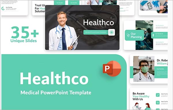 Healthco Medical PowerPoint Presentation Template