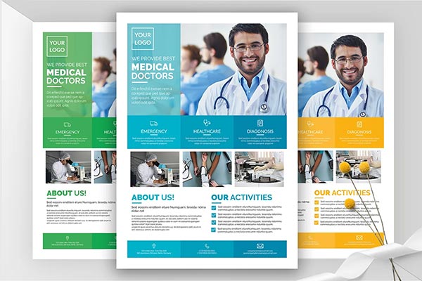 Indesign Medical Flyer Template
