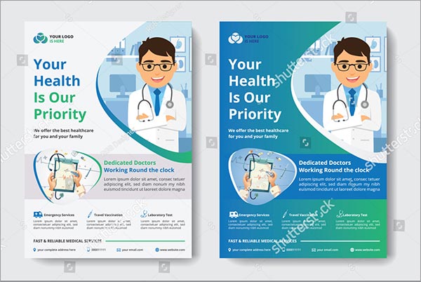 Medical Business Flyers Template