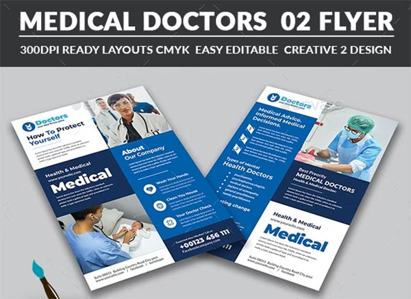 Medical Business Flyer Design