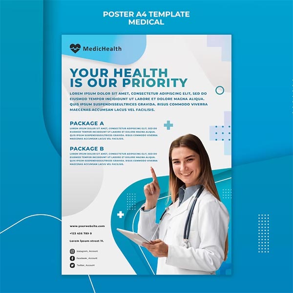 Free Medical Business Flyer Templates