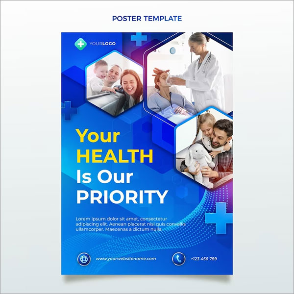 Free PSD Corporate Medical Design Flyer