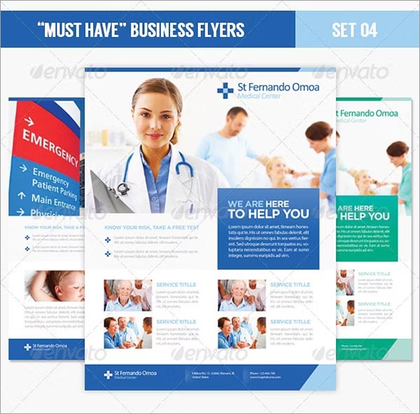 Health Care Must Have Business Flyers