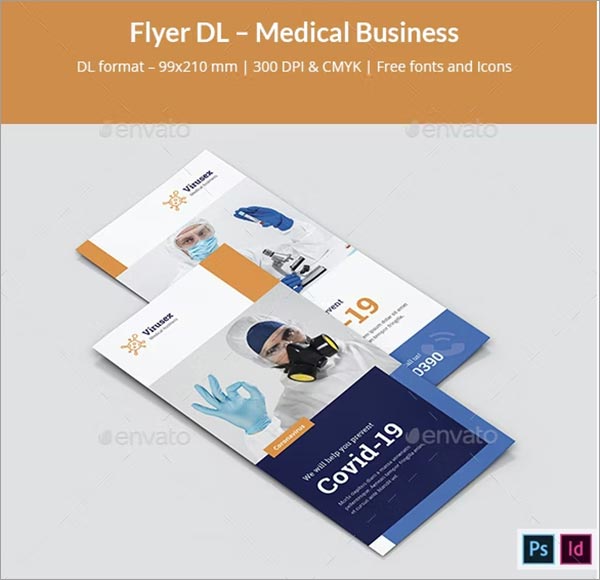 DL Medical Business Flyer Template