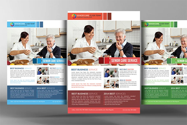 Senior Care Flyer Templates