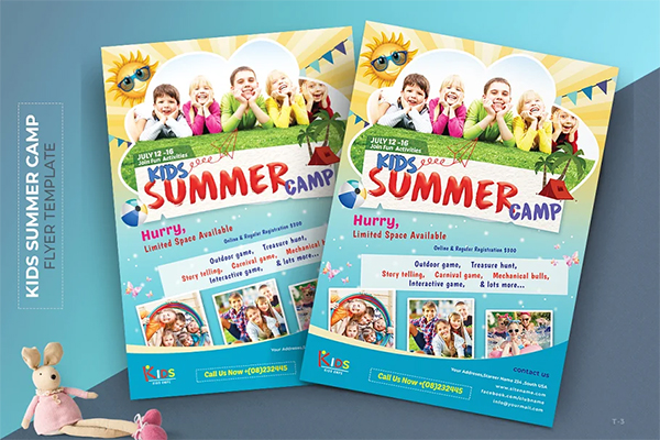 Kids Summer Camp Flyer File
