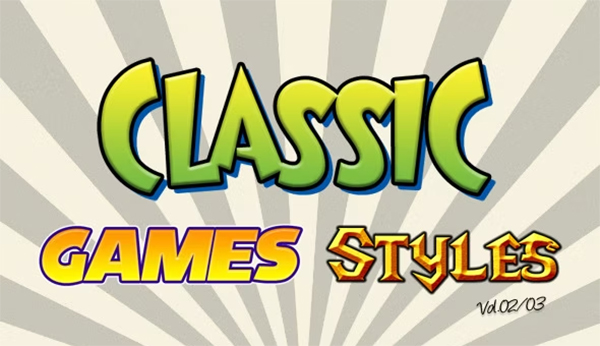 Classic Game Photoshop Text Styles