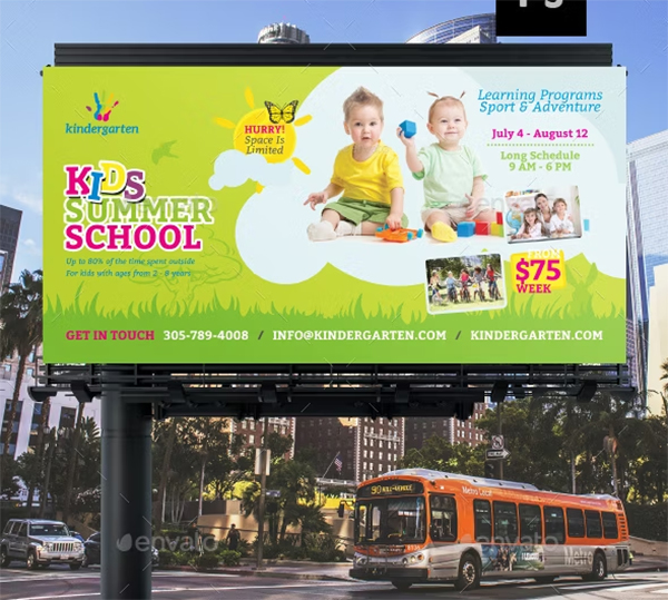 Summer School Billboard