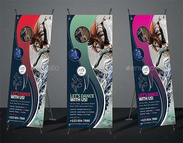 Dance Banner Template