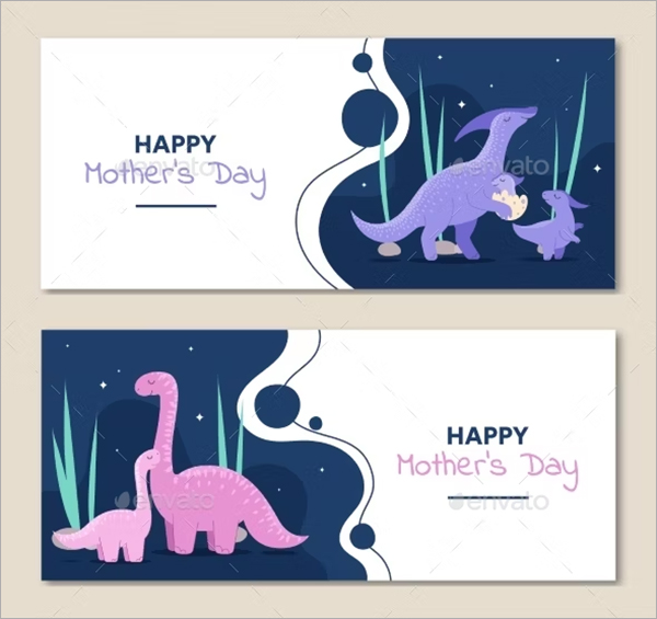 Mothers Day Banners Set