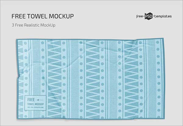 Free Towel Mockup