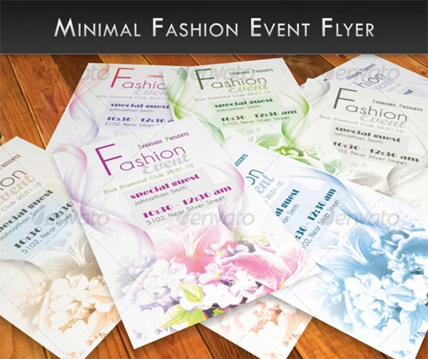 Minimal Fashion Event Flyer