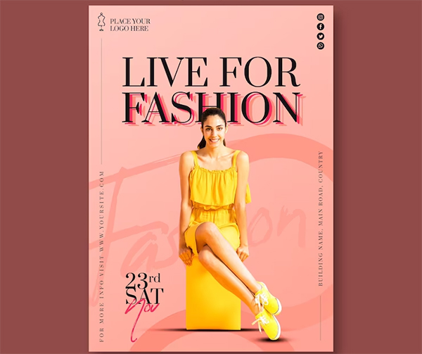 FashionFree Flyer & Poster Template