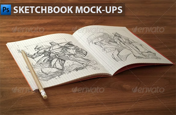 Sketchbook Mock-ups
