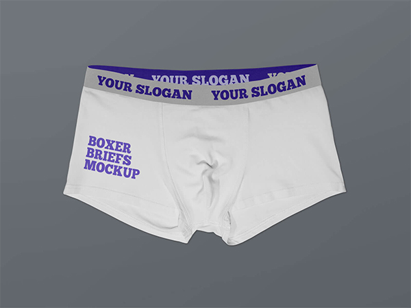 Free Men’s Boxer Briefs Mockup Set