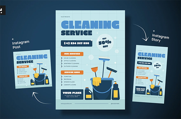 Cleaning Services Flyer