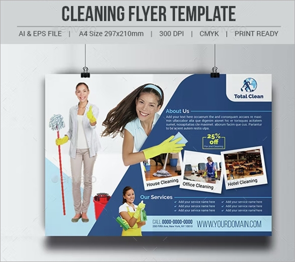 Cleaning Flyer Template