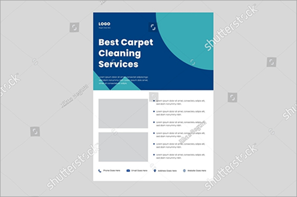 Carpet Cleaning Expert Service Flyer