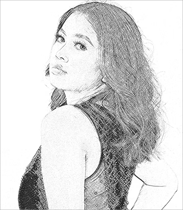 Pencil Sketch Drawing Photoshop Action