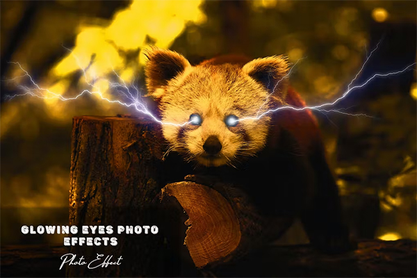 Glowing Eyes Photo Effects