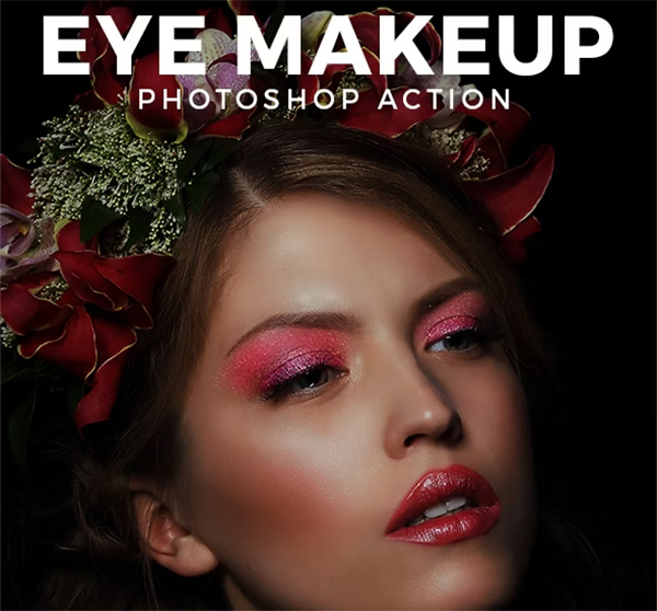 Eye Makeup Photoshop Action