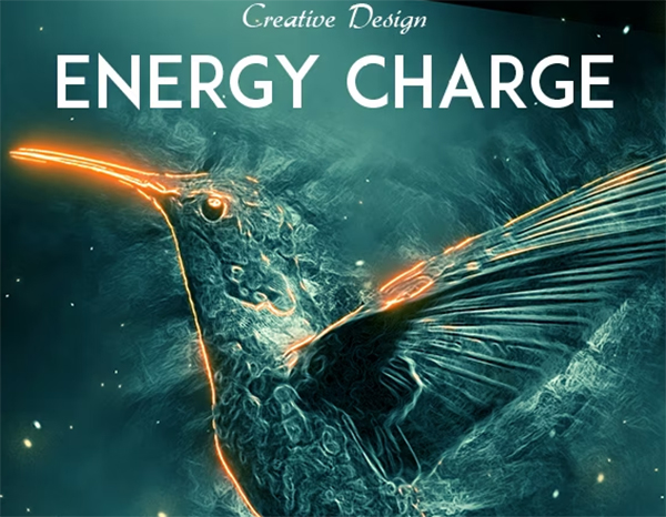 Energy Charge Photoshop Action