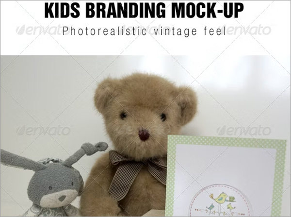 Kids Branding Mockup Template