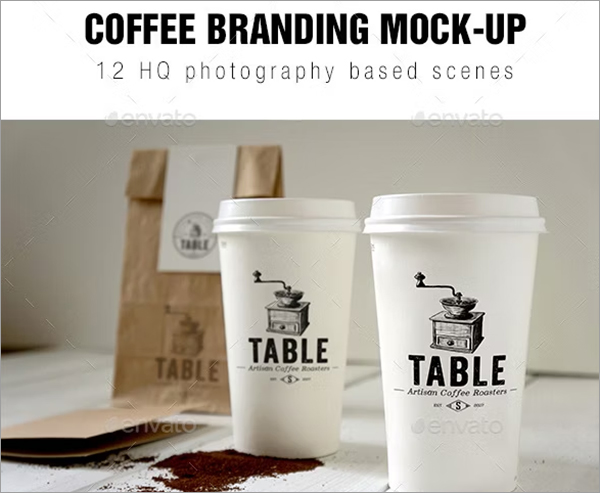 Coffee Branding Mockup Template