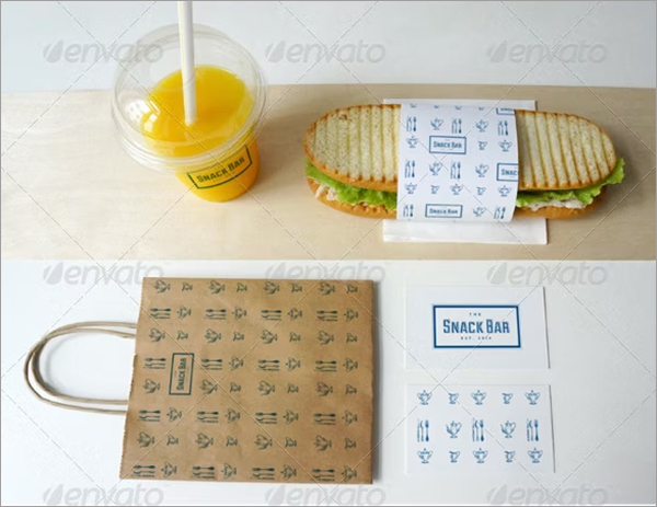 Cafe Branding Mockup Template